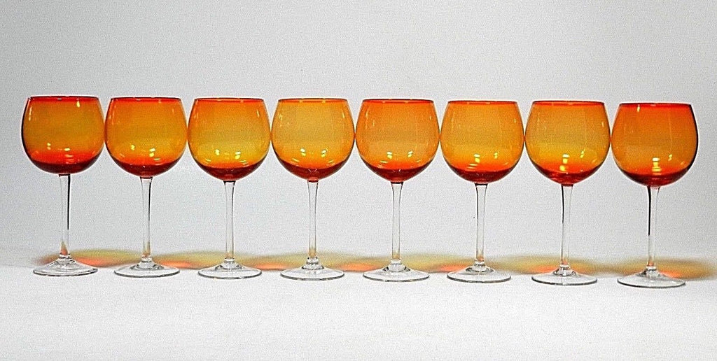 Vintage Blenko Amberina Wine Glasses – Shop-Uniques-Unlimited